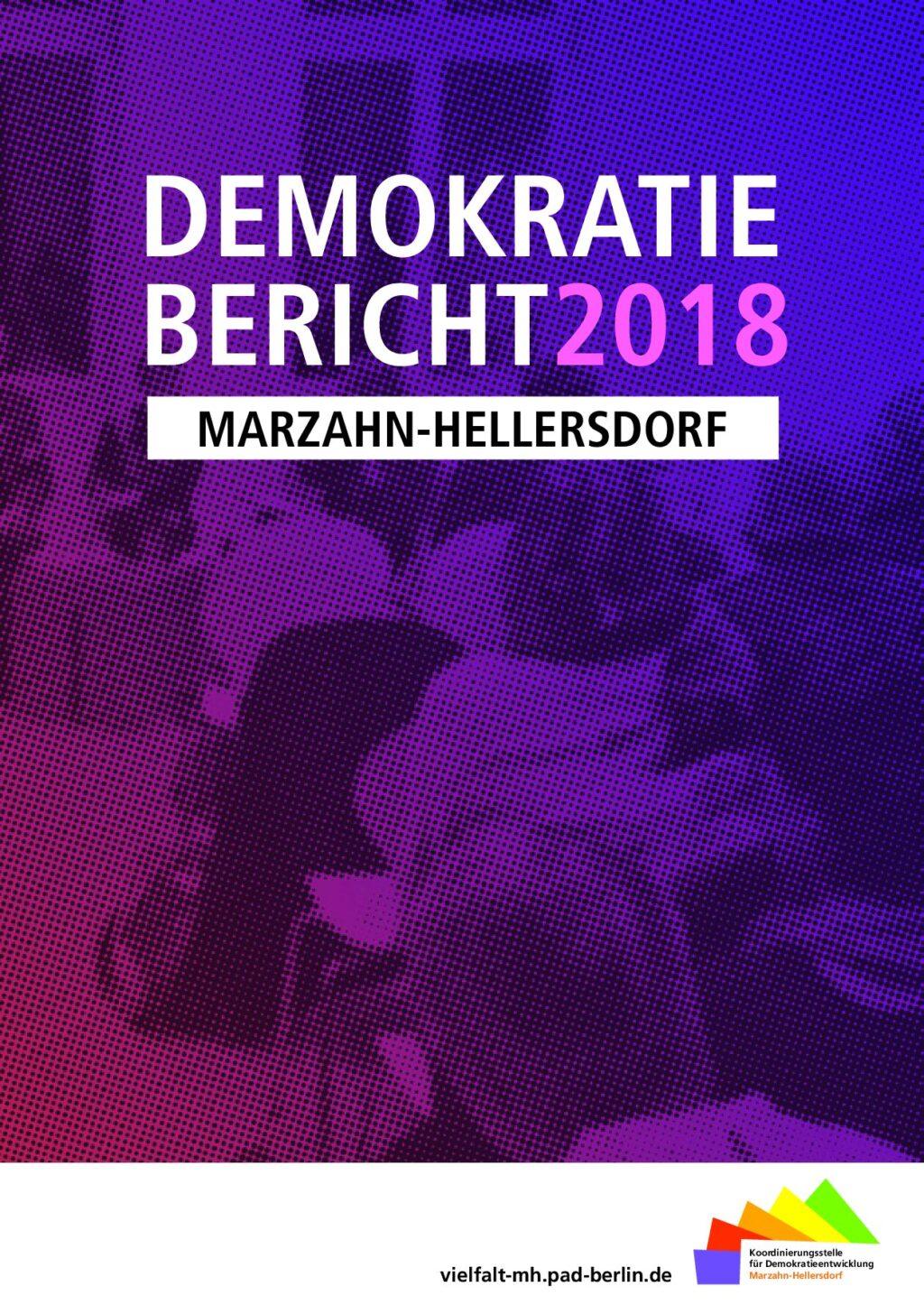 Cover von Demokratiebericht 2018 Marzahn-Hellersdorf