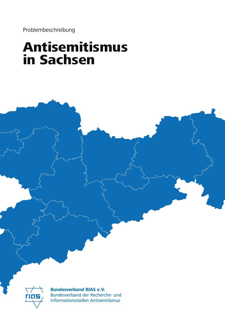 Cover von Problembeschreibung. Antisemitismus in Sachsen