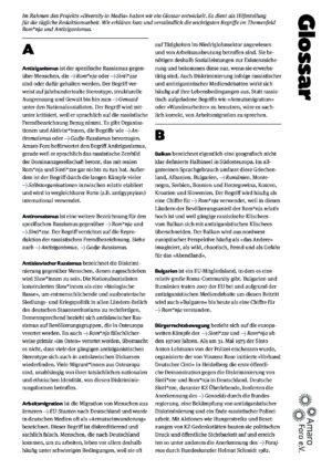 Cover von Glossar im Rahmen des Projekts "Diversity in Media"