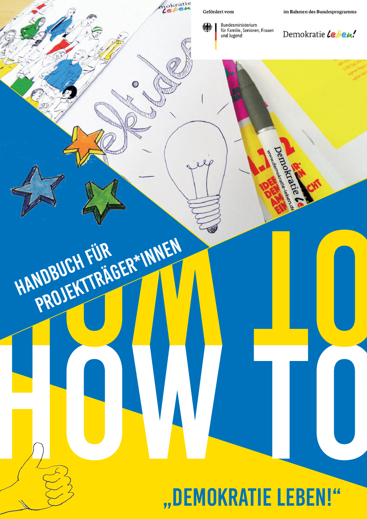 Cover von How to "Demokratie leben!" Handbuch