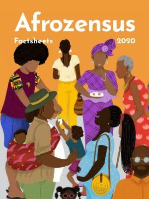 Cover von Afrozensus 2020. Factsheets