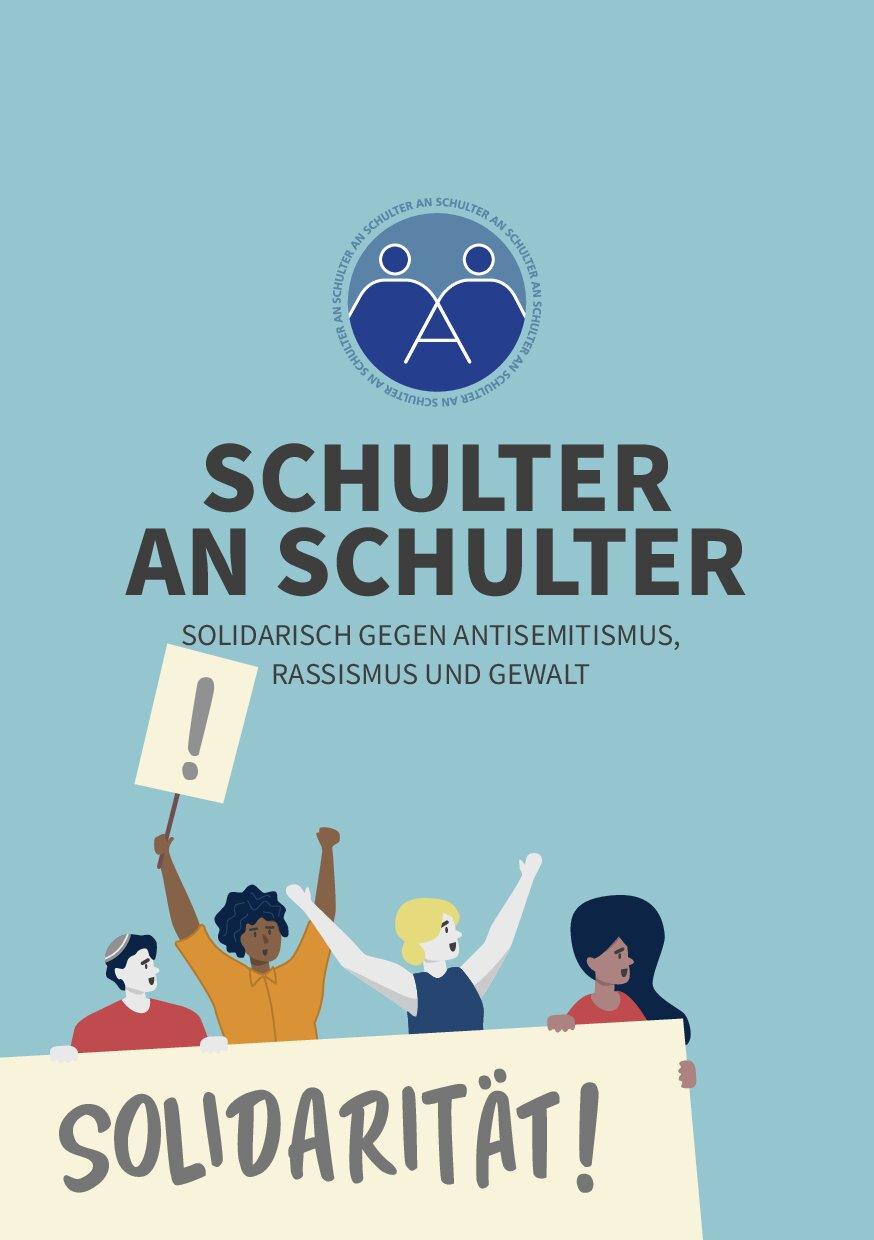 Cover von SCHULTER AN SCHULTER. SOLIDARISCH GEGEN ANTISEMITISMUS, RASSISMUS UND GEWALT