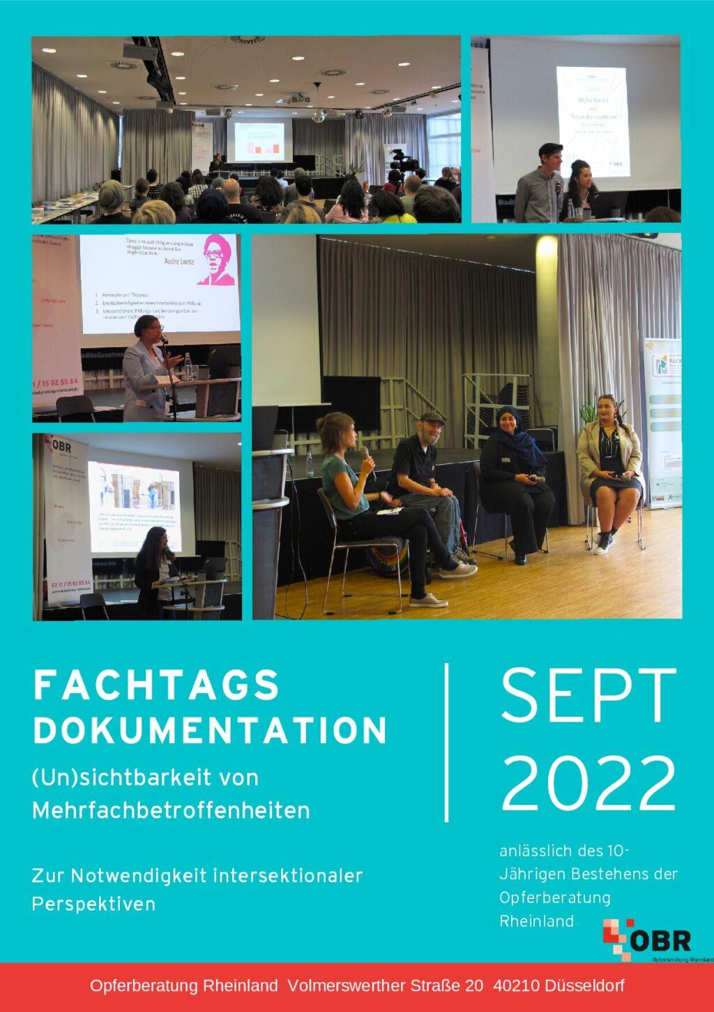 Cover von (Un)sichtbarkeiten von Mehrfachbetroffenheiten. Zur Notwendigkeit intersektionaler Perspektiven. Fachtagsdokumentation anlässlich des 10-jährigen Bestehens der Opferberatung Rheinland