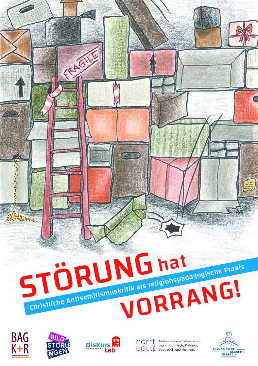Cover von Störung hat Vorrang! Christliche Antisemitismuskritik als religionspädagogische Praxis.