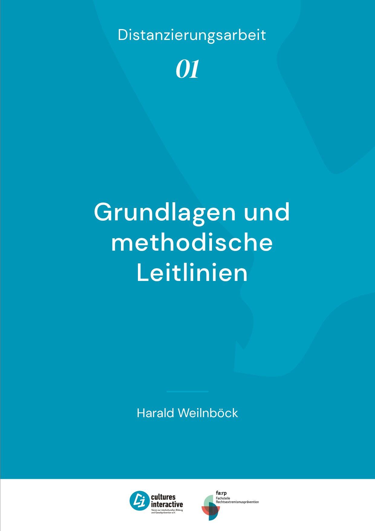 Cover von Distanzierungsarbeit 01: Grundlagen und methodische Leitlinien