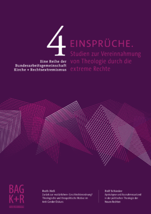 Cover von EINSPRÜCHE 4. Studien zur Vereinnahmung von Theologie durch die Extreme Rechte