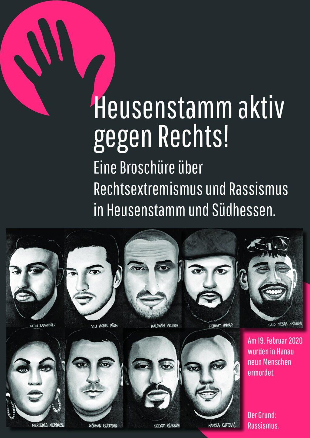 Cover von Heusenstamm aktiv gegen Rechts! Eine Broschüre über Rechtsextremismus und Rassismus in Heusenstamm und Südhessen