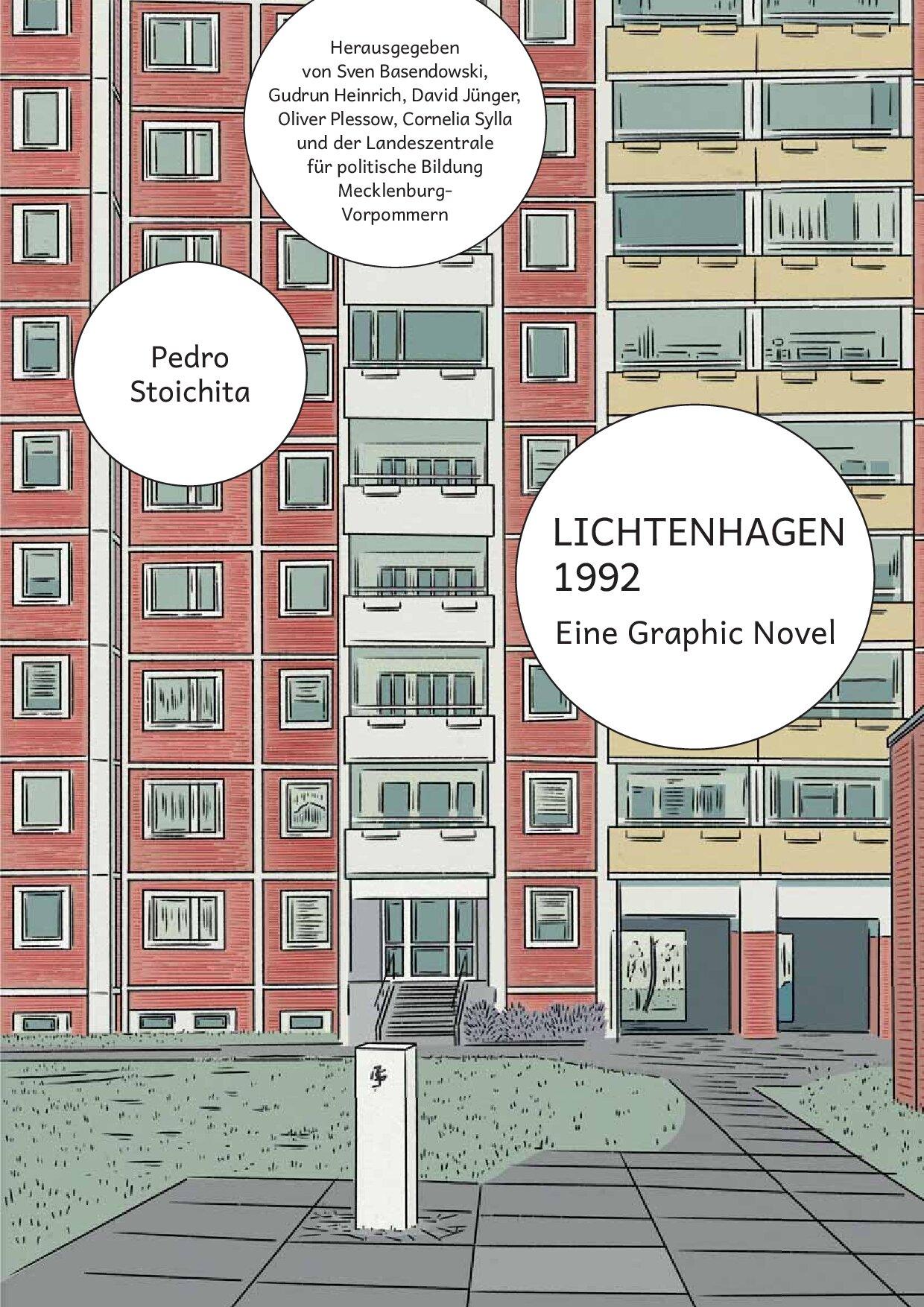 Cover von Lichtenhagen 1992. Eine Graphic Novel