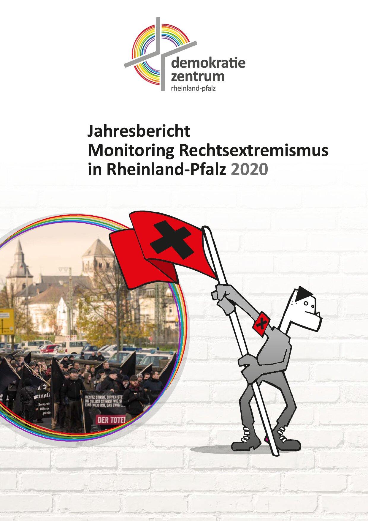 Cover von Jahresbericht Monitoring Rechtsextremismus in Rheinland-Pfalz 2020