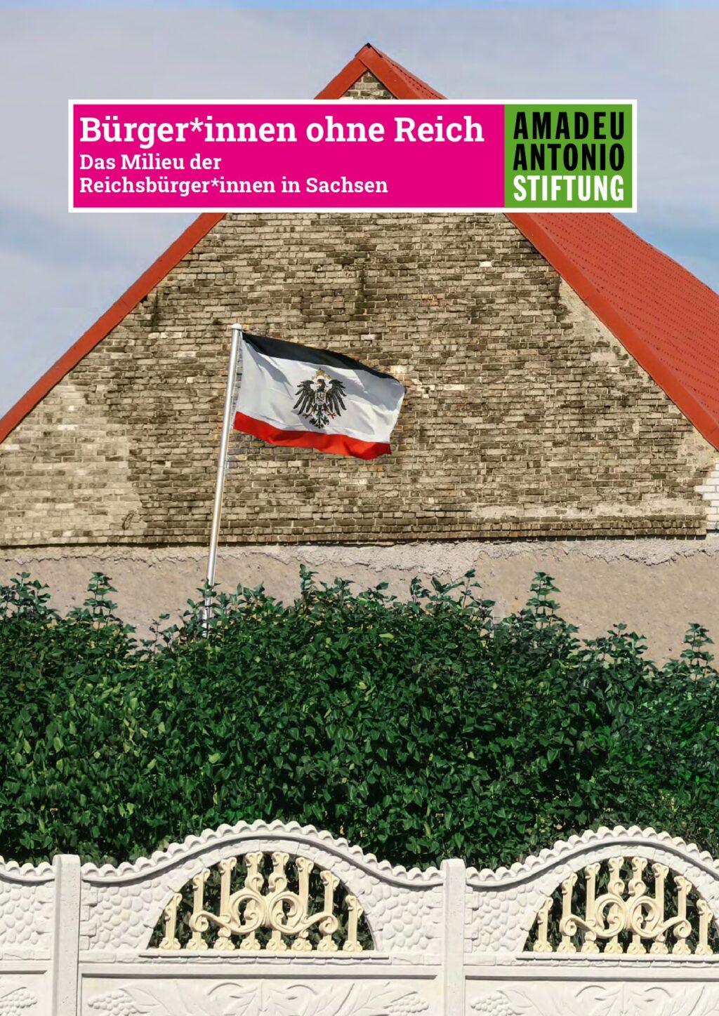 Cover von Bürger*innen ohne Reich. Das Milieu der Reichsbürger*innen in Sachsen