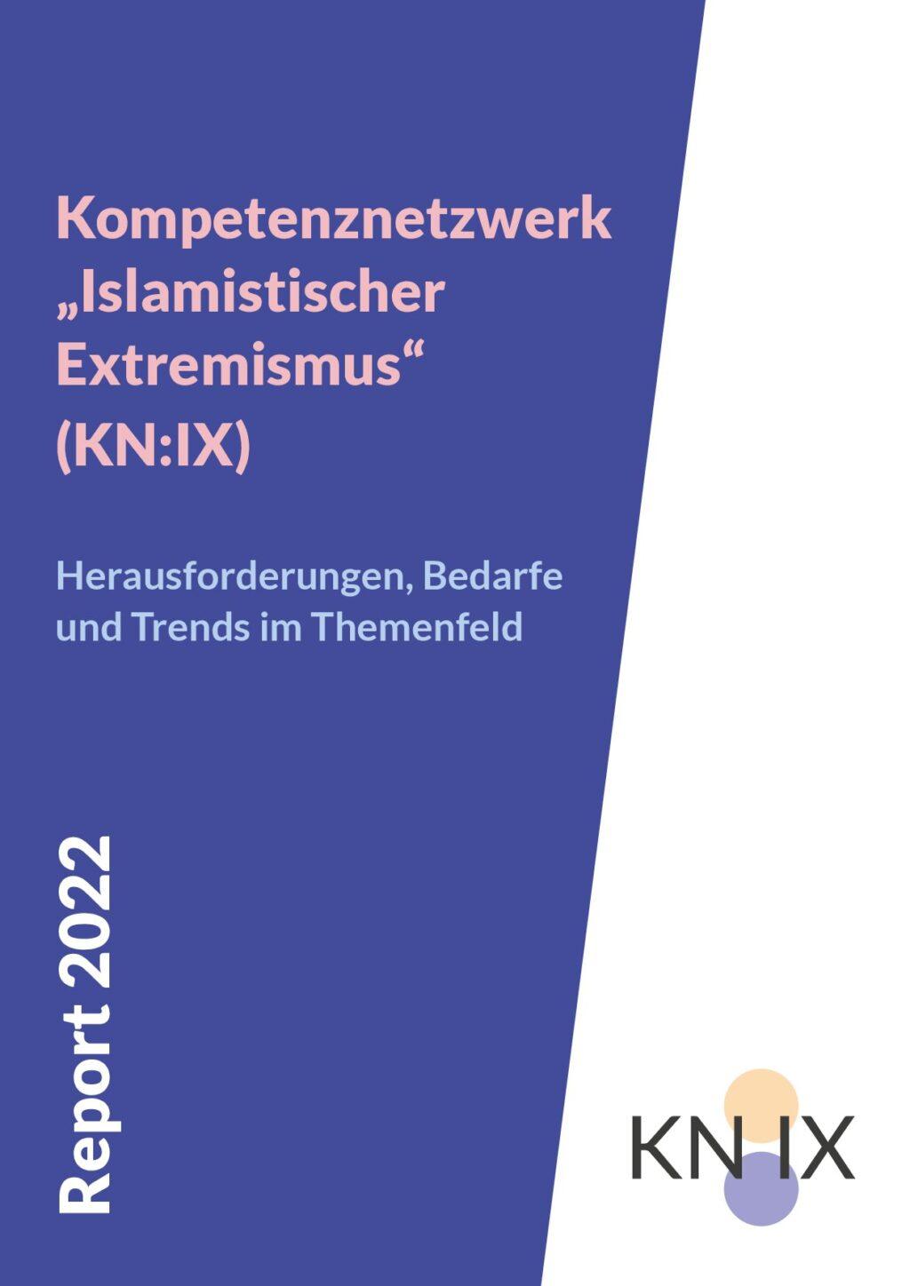Cover von Report 2022: Herausforderungen, Bedarfe und Trends im Themenfeld