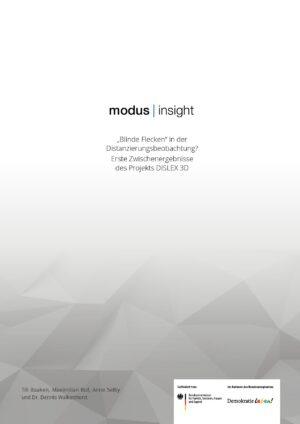 Cover von DISLEX 3D. Distanzierungsprozesse im islamistischen Extremismus