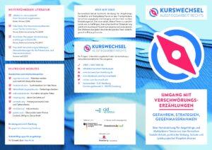 Cover von Umgang mit Verschwörungserzählungen. Gefahren, Strategien, Gegenmaßnahmen