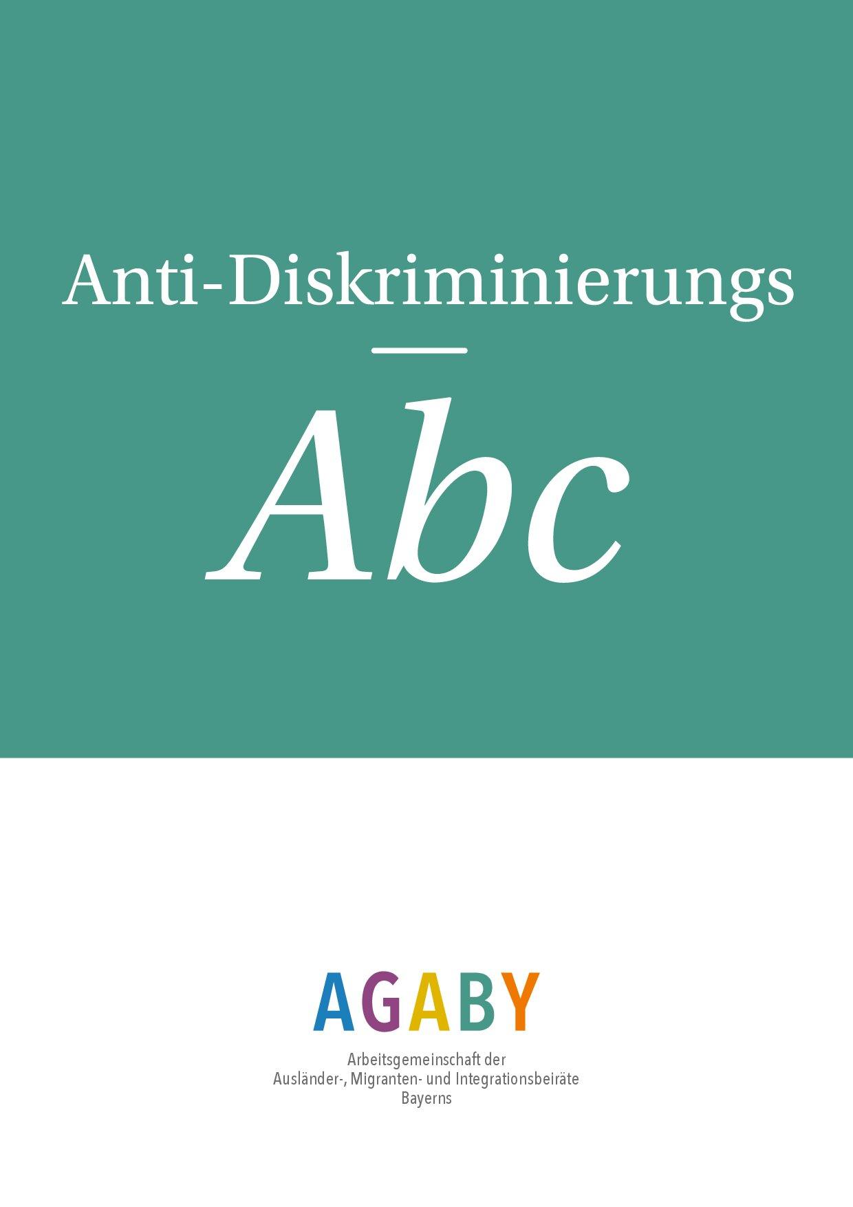 Cover von Anti-Diskriminierungs – ABC – Leichte Sprache