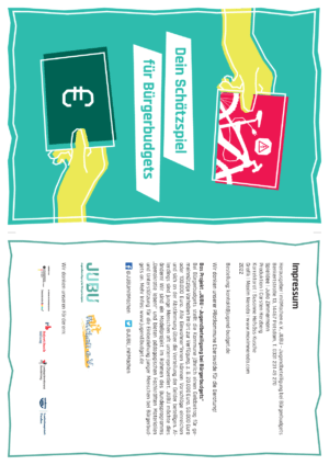 Cover von Dein Schätzspiel für Bürgerbudgets