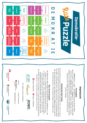 Cover von Demokratie-Rate-Puzzle