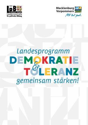 Cover von Landesprogramm Demokratie & Toleranz gemeinsam stärken!