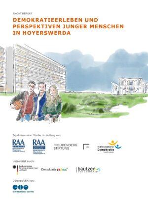 Cover von Demokratieerleben und Perspektiven junger Menschen in Hoyerswerda. Short Report