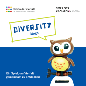 Cover von Diversity Box. Ein Spiel, um Vielfalt gemeinsam zu entdecken / Let´s talk: Diversity. 25 Anregungen, um über Vielfalt ins Gespräch zu kommen