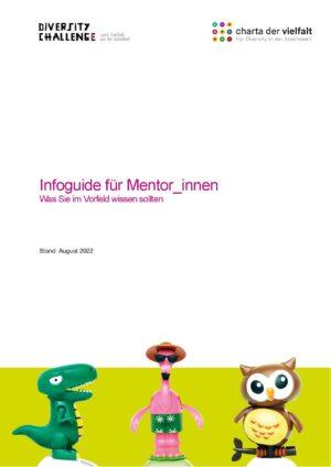 Cover von Infoguide für Mentor_innen. Was Sie im Vorfeld wissen sollten