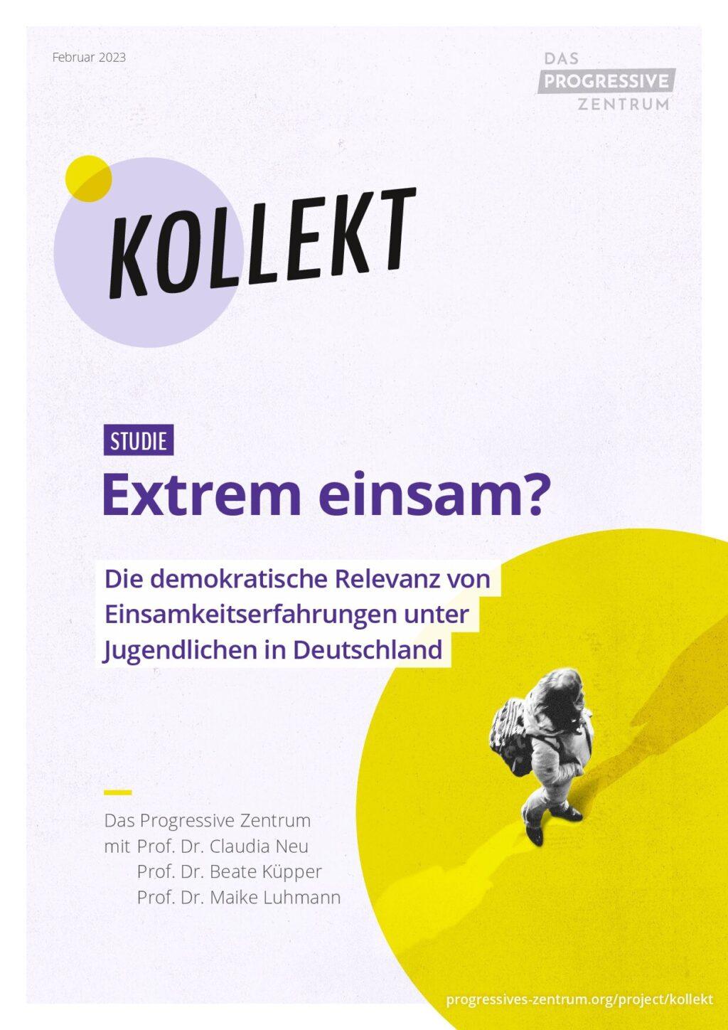 Cover von Extrem einsam? Die demokratische Relevanz von Einsamkeitserfahrungen unter Jugendlichen in Deutschland