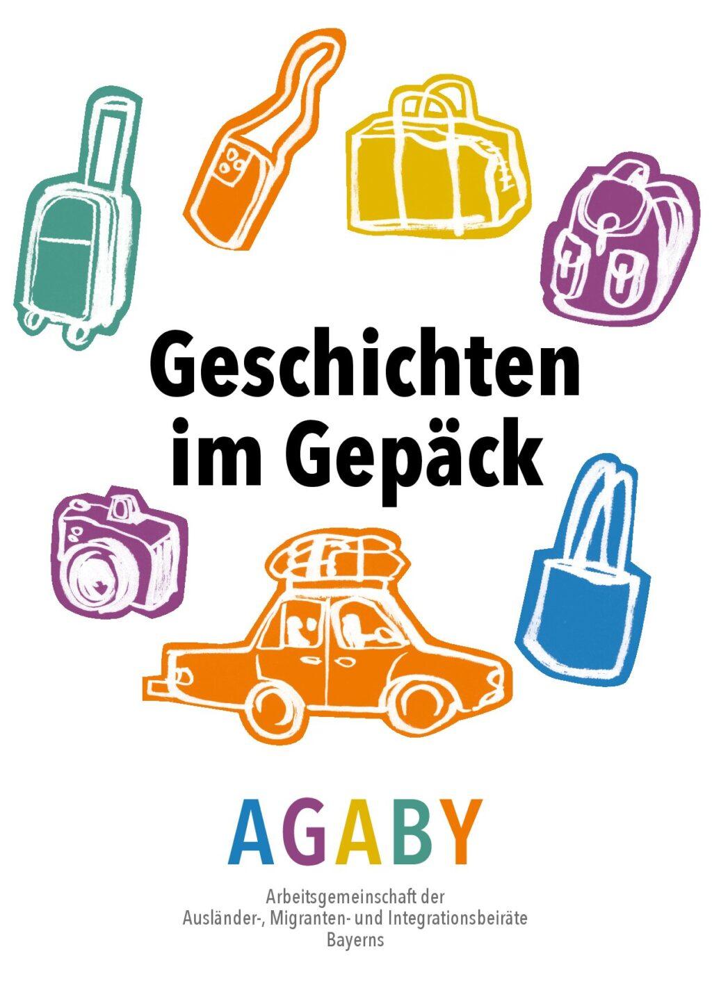 Cover von Geschichten im Gepäck – Leichte Sprache