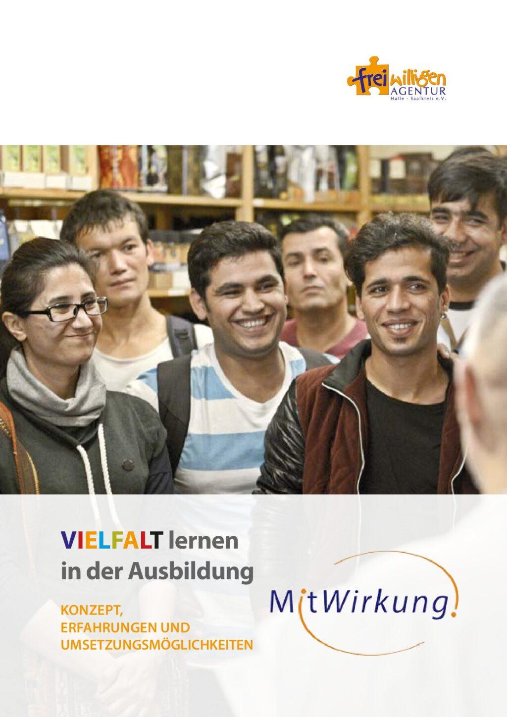 Cover von Vielfalt lernen in der Ausbildung. Konzept, Erfahrungen und Umsetzungsmöglichkeiten