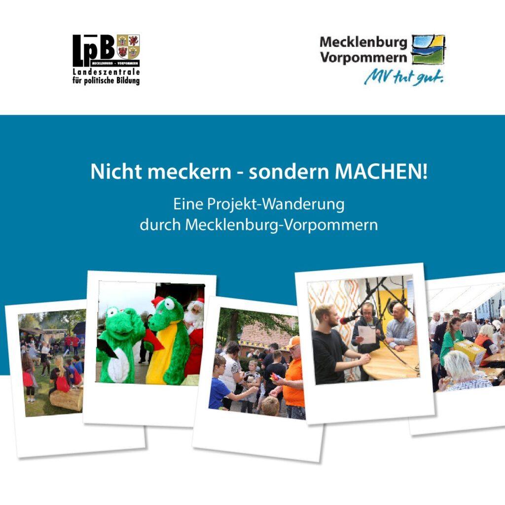 Cover von Nicht meckern – sondern MACHEN! Eine Projekt-Wanderung durch Mecklenburg-Vorpommern