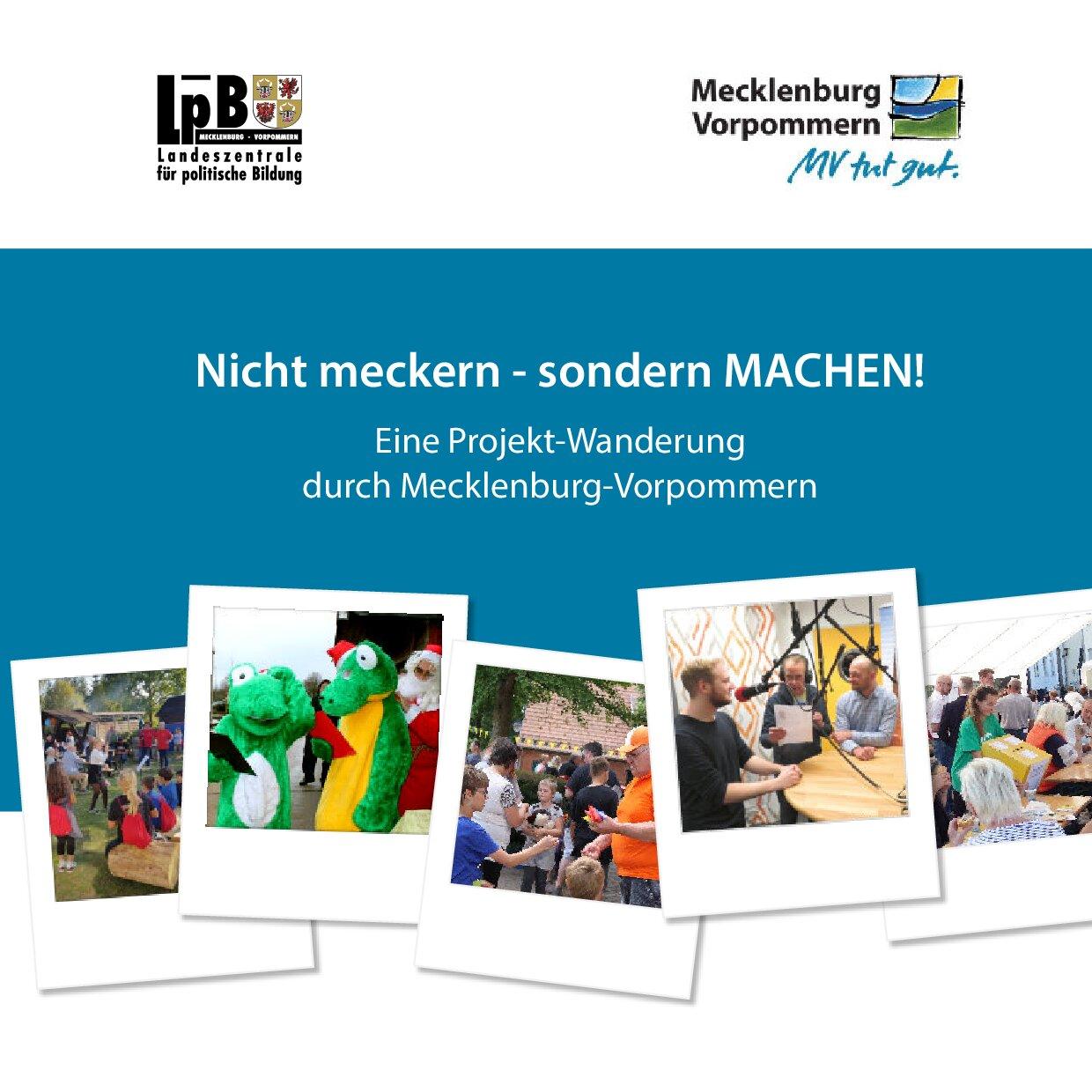 Cover von Nicht meckern – sondern MACHEN! Eine Projekt-Wanderung durch Mecklenburg-Vorpommern
