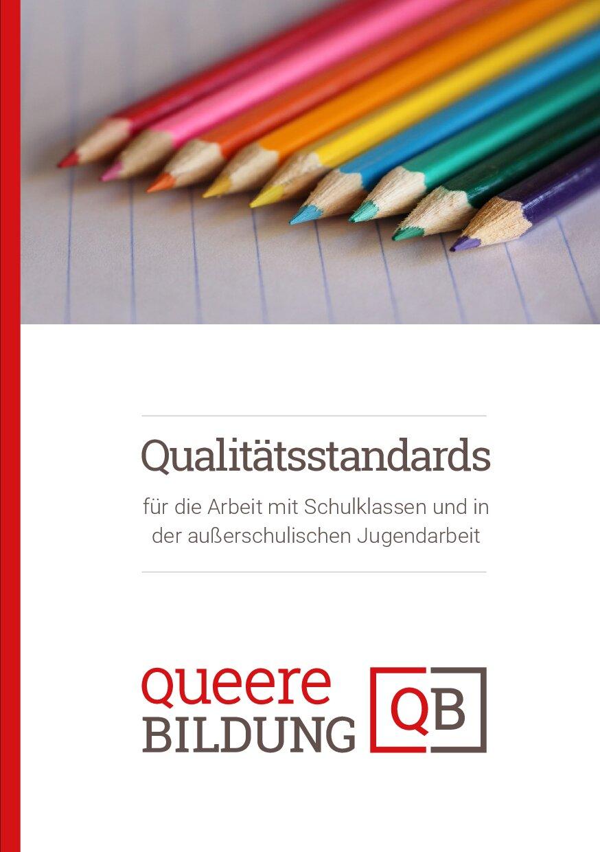 Cover von Qualitätsstandards für die Arbeit mit Schulklassen und in der außerschulischen Jugendarbeit