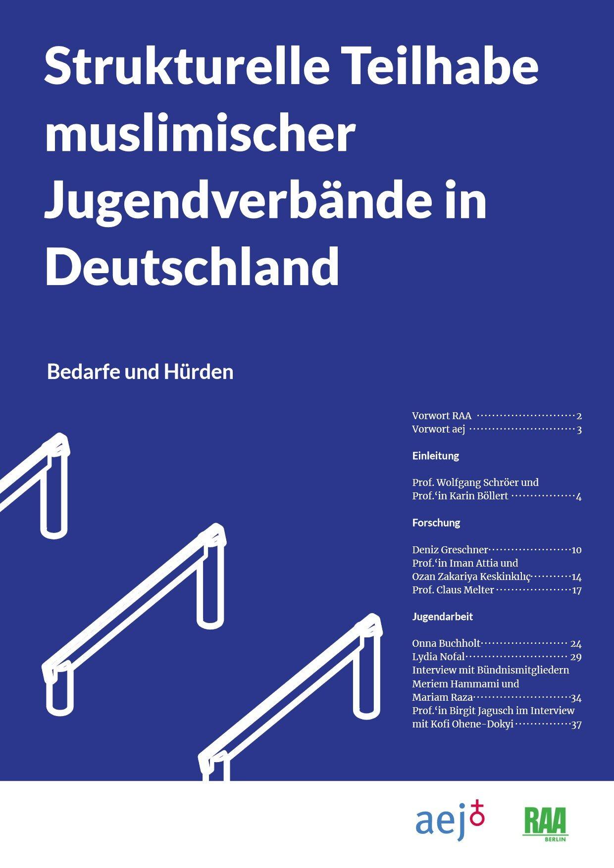 Cover von Strukturelle Teilhabe muslimscher Jugendverbände in Deutschland