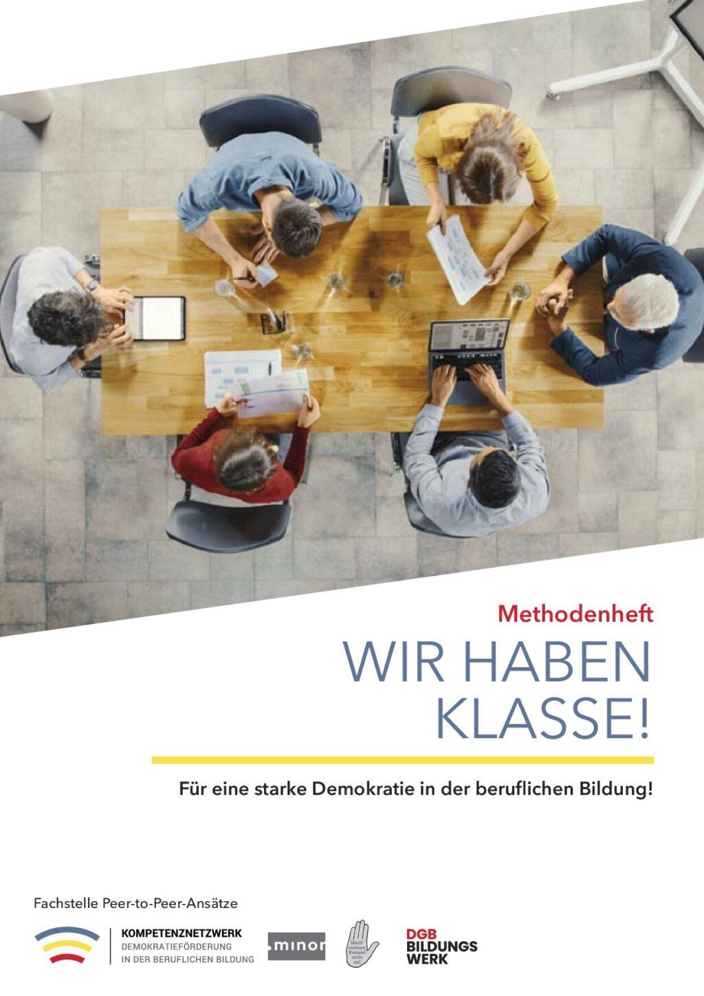 Cover von Wir haben Klasse! Für eine starke Demokratie in der beruflichen Bildung! Methodenheft