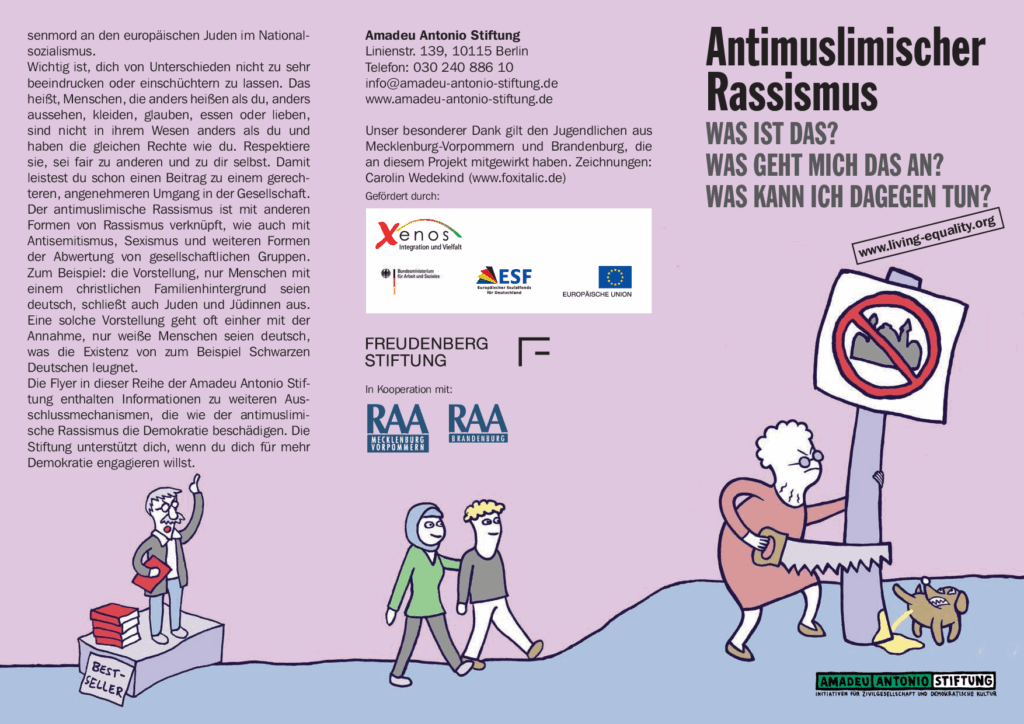 Cover von Antimuslimischer Rassismus – Was ist das? Was geht mich das an? Was kann ich dagegen tun?