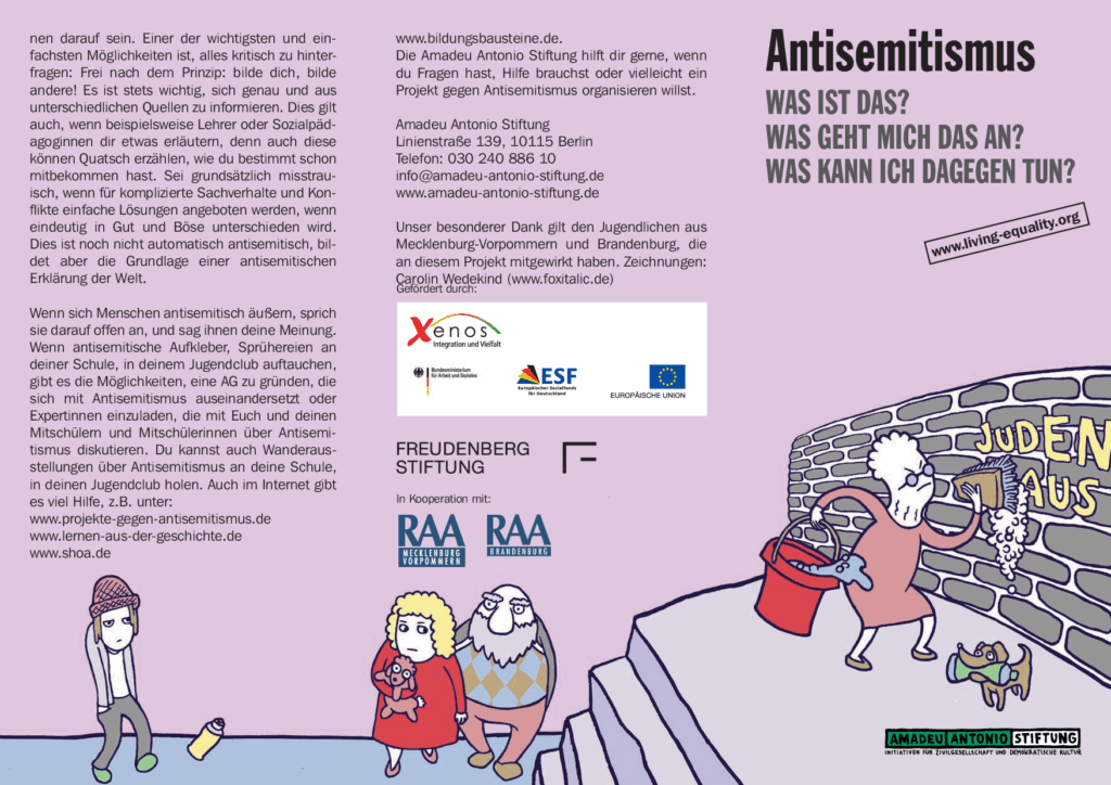 Cover von Antisemitismus – Was ist das? Was geht mich das an? Was kann ich dagegen tun?