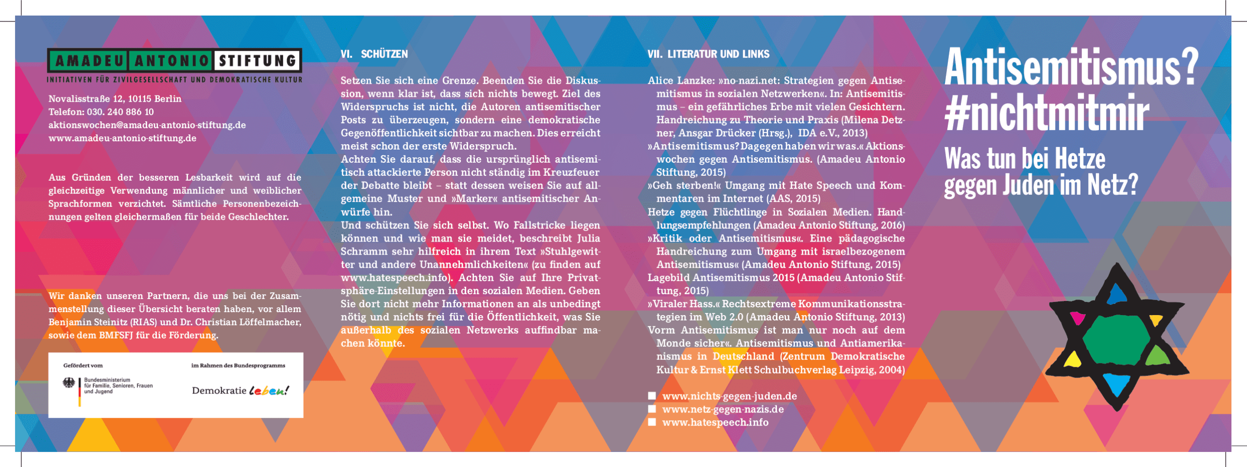 Cover von Antisemitismus? #nichtmitmir. Was tun bei Hetze gegen Juden im Netz?