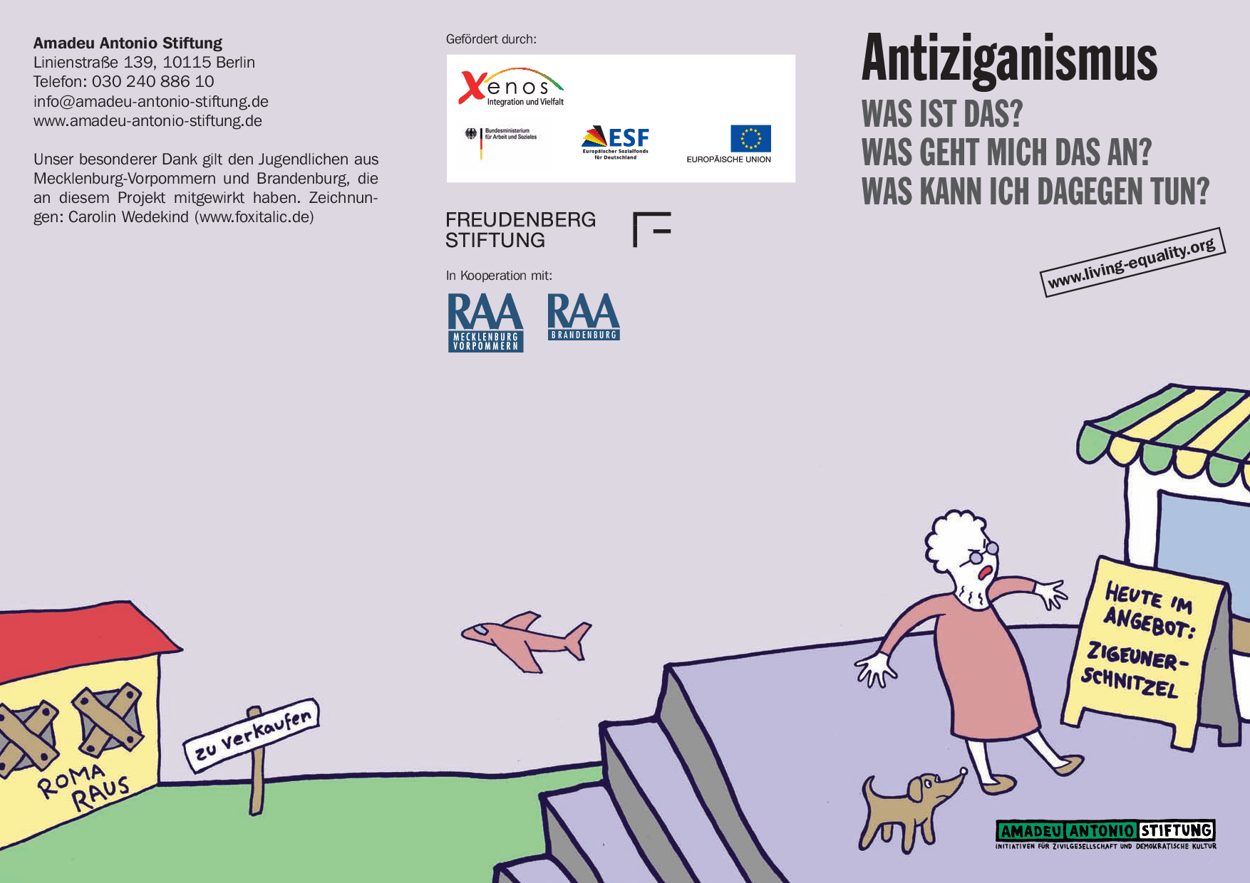 Cover von Antiziganismus – Was ist das? Was geht mich das an? Was kann ich dagegen tun?