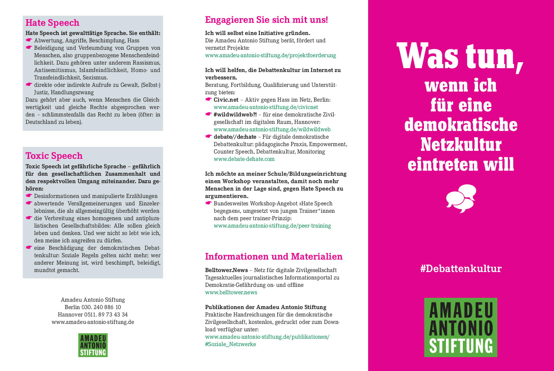Cover von Was tun, wenn ich für eine demokratische Netzkultur eintreten will?