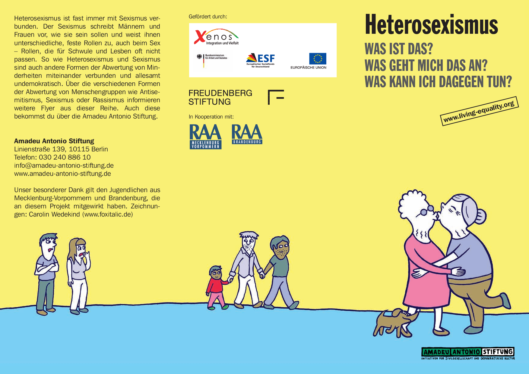 Cover von Heterosexismus – Was ist das? Was geht mich das an? Was kann ich dagegen tun?