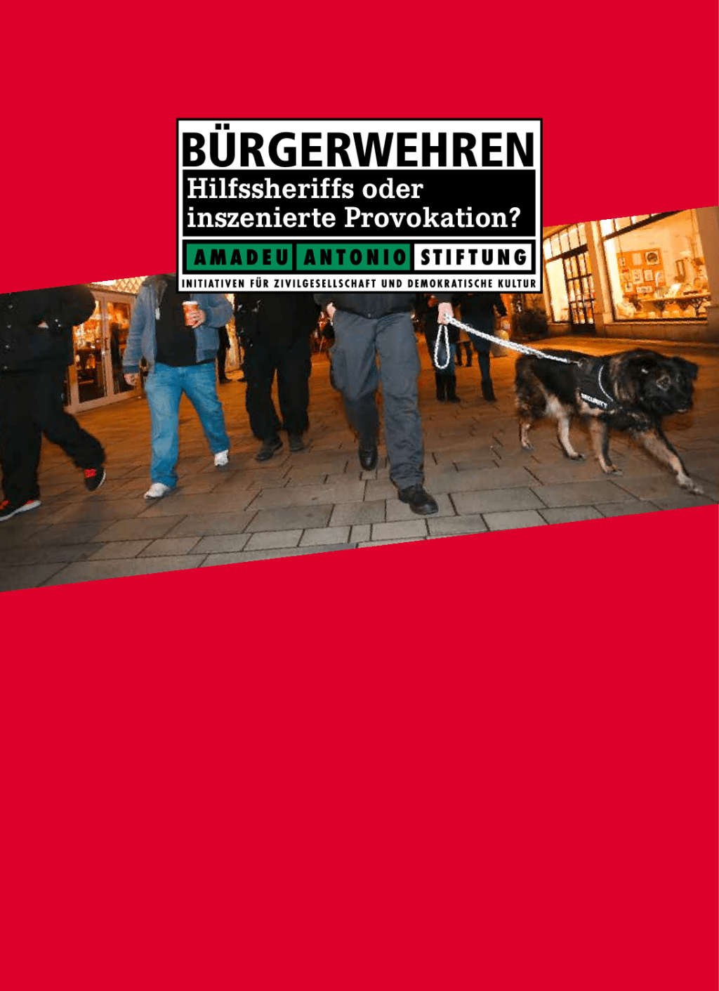 Cover von Bürgerwehren. Hilfssheriffs oder inszenierte Provokation?