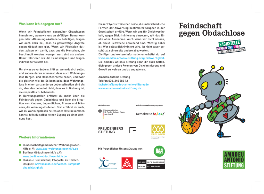 Cover von Feindschaft gegen Obdachlose