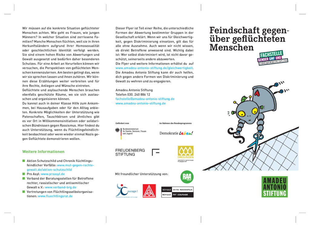 Cover von Feindschaft gegenüber geflüchteten Menschen