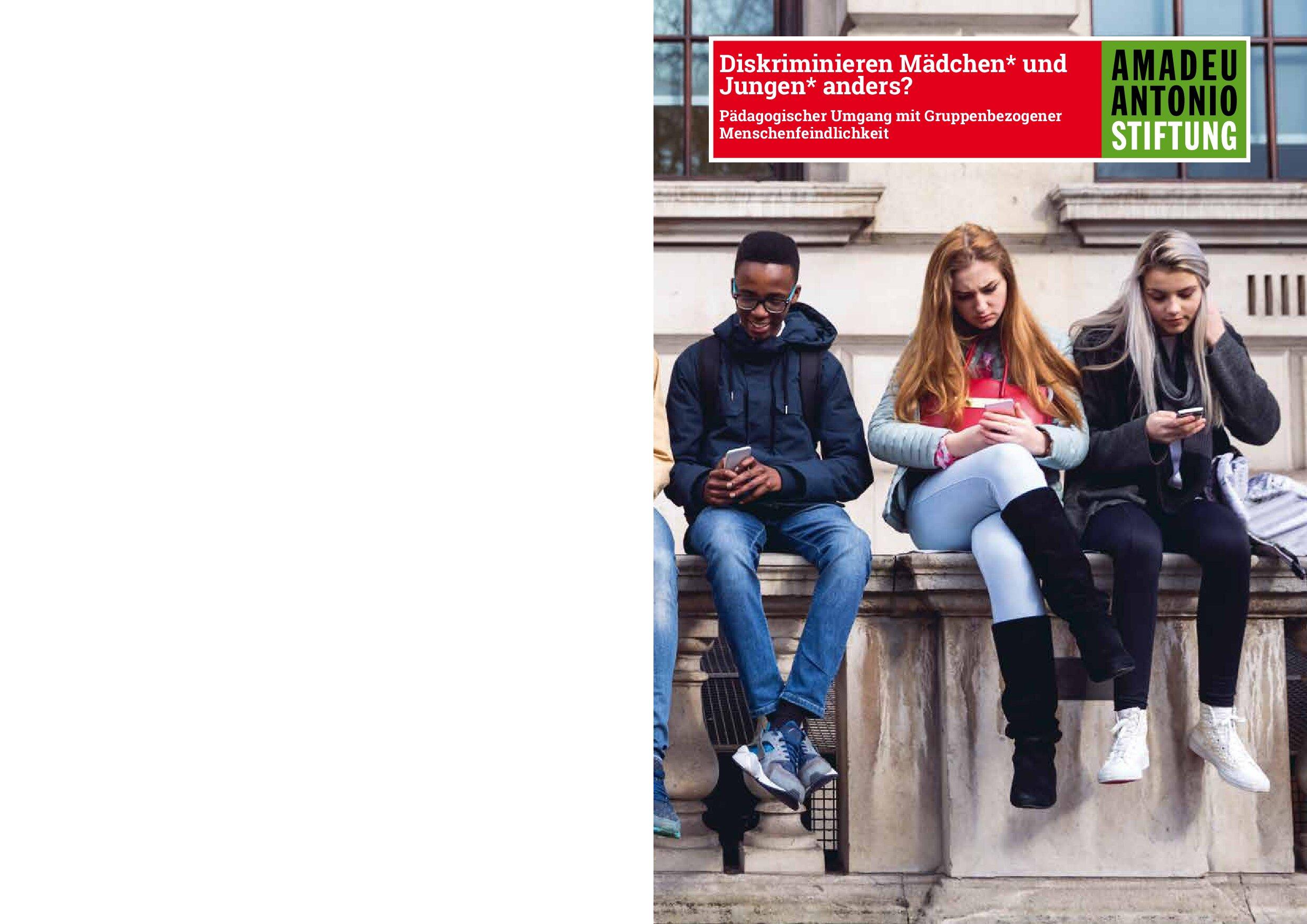 Cover von Diskriminieren Mädchen* und Jungen* anders? Pädagogischer Umgang mit Gruppenbezogener Menschenfeindlichkeit