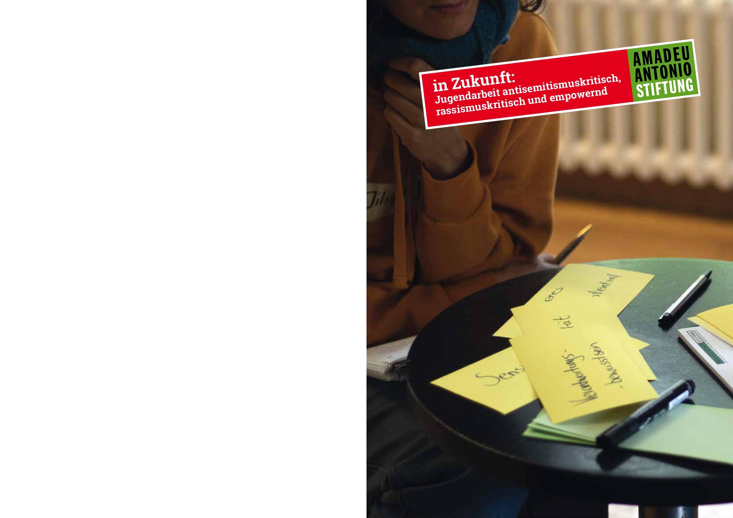 Cover von in Zukunft: Jugendarbeit antisemitismuskritisch, rassismuskritisch und empowernd