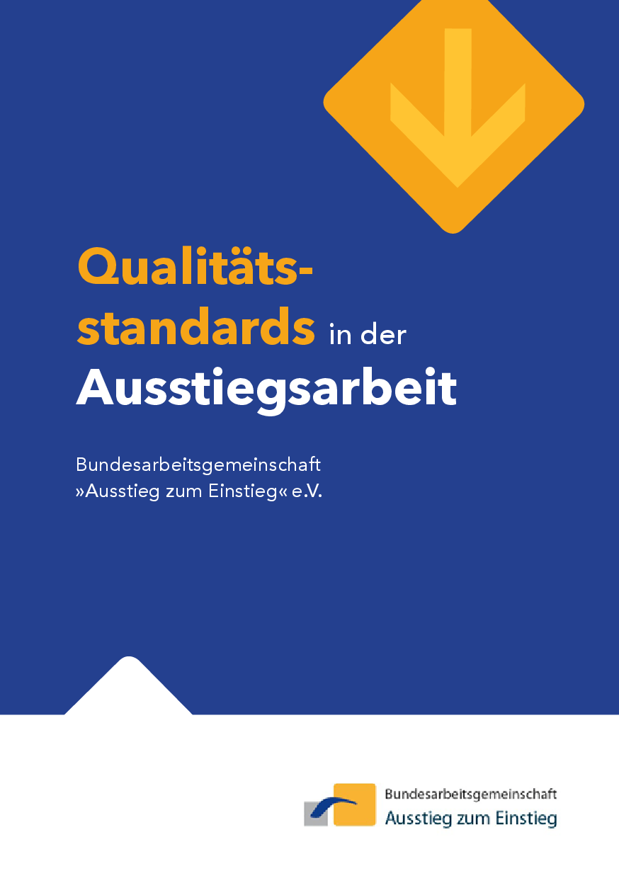 Cover von Qualitätsstandards in der Ausstiegsarbeit