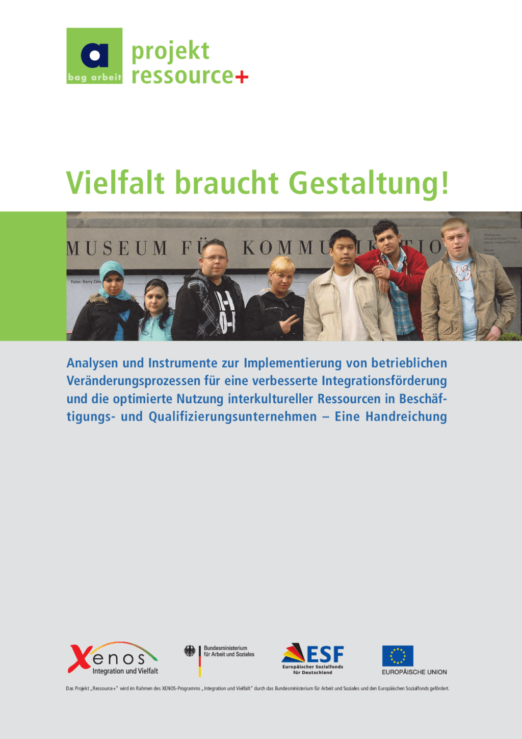 Cover von Vielfalt braucht Gestaltung! Eine Handreichung