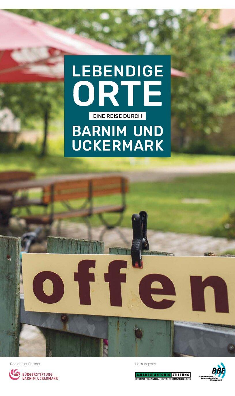 Cover von Lebendige Orte. Eine Reise durch Barnim und die Uckermark