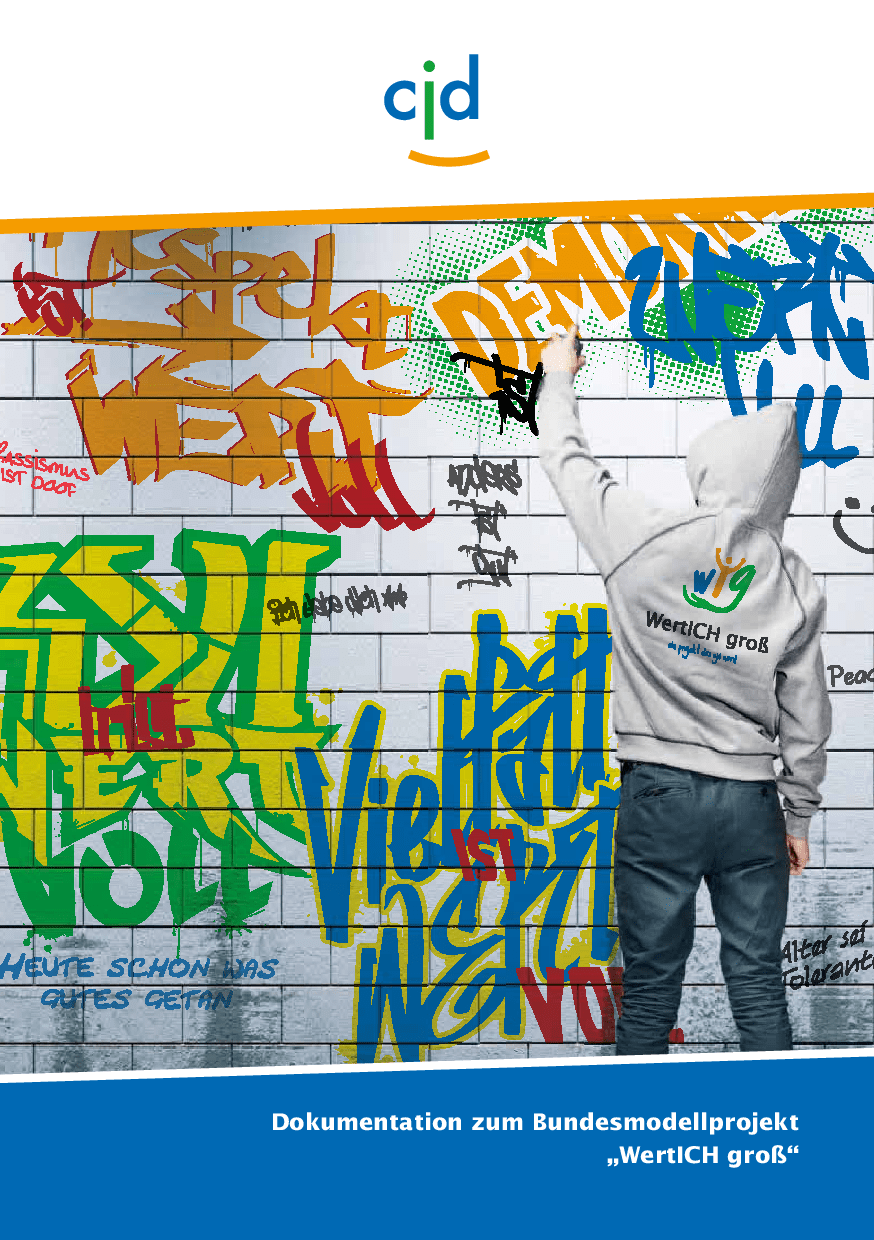 Cover von Dokumentation zum Bundesmodellprojekt "WertICH groß"