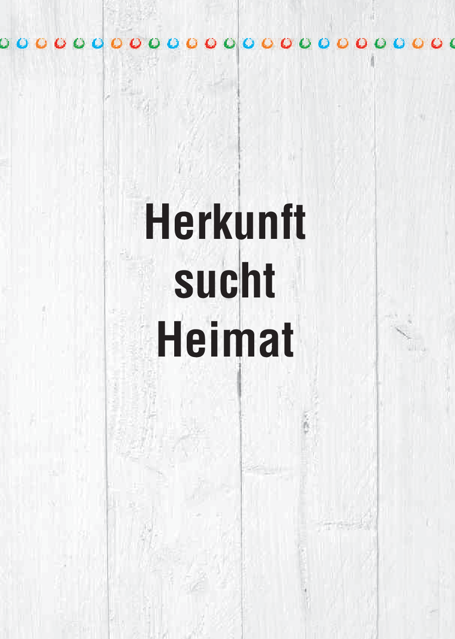 Cover von Herkunft sucht Heimat