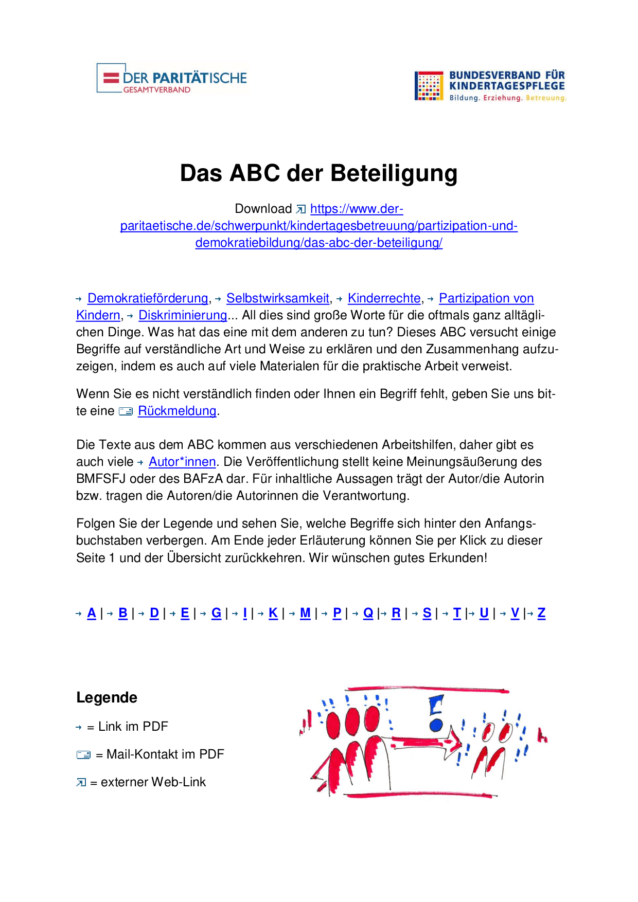 Cover von Das ABC der Beteiligung