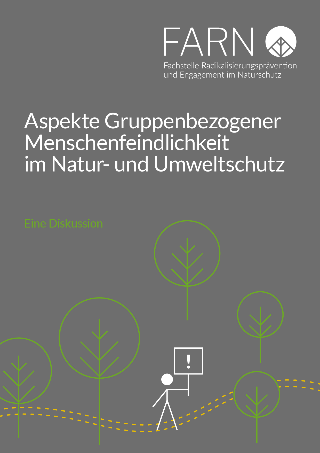 Cover von Aspekte Gruppenbezogener Menschenfeindlichkeit im Natur- und Umweltschutz. Eine Diskussion